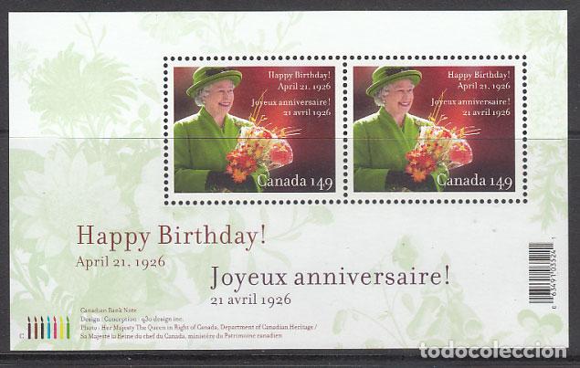 Selos: Canada - Hojas Yvert 83 ** Mnh Isabel II