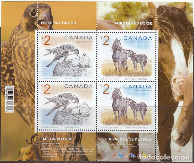 Selos: Canada - Hojas Yvert 80 ** Mnh Fauna