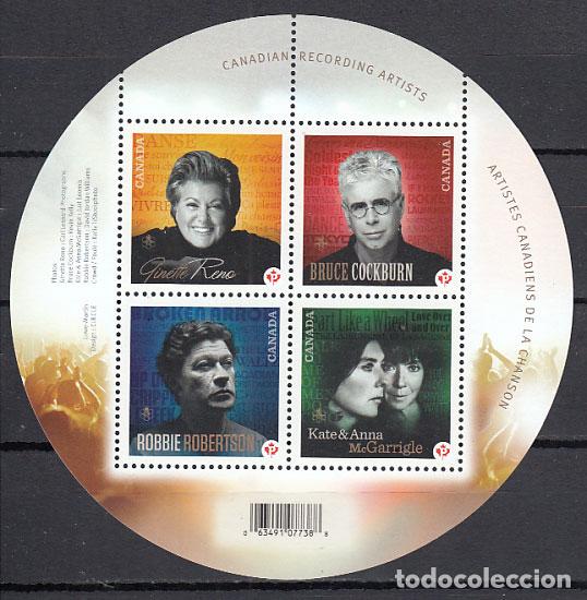 Selos: Canada - Hojas Yvert 148 ** Mnh Cantantes