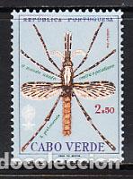 Selos: Cabo Verde - Correo Yvert 321 ** Mnh Medicina insectos