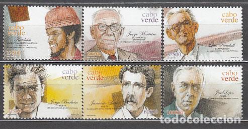 Selos: Cabo Verde - Correo Yvert 790/5 ** Mnh Personajes