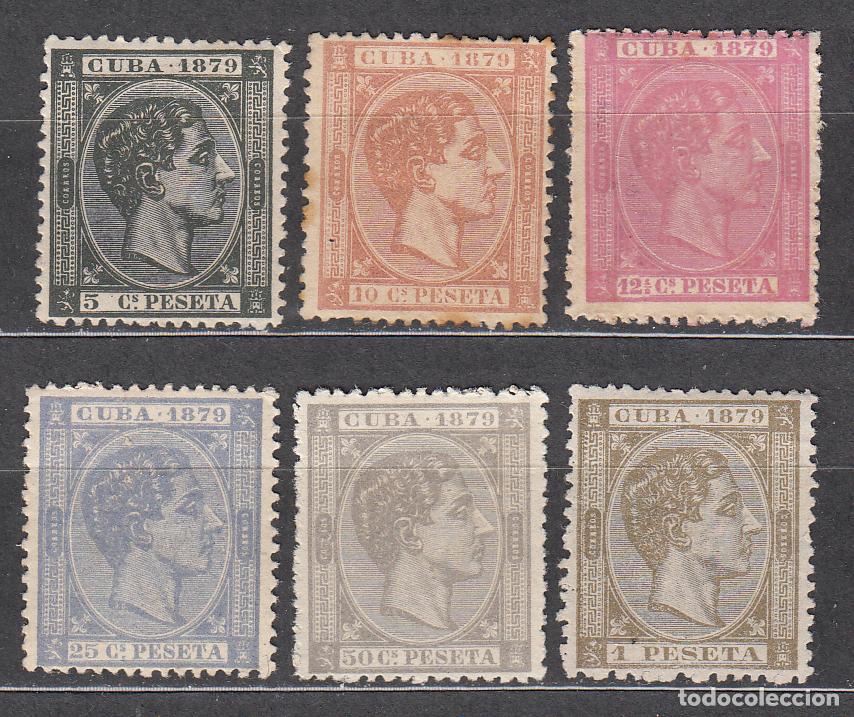 Selos: Cuba Correo 1879 Edifil 50/5 */(*) Mh/Mng
