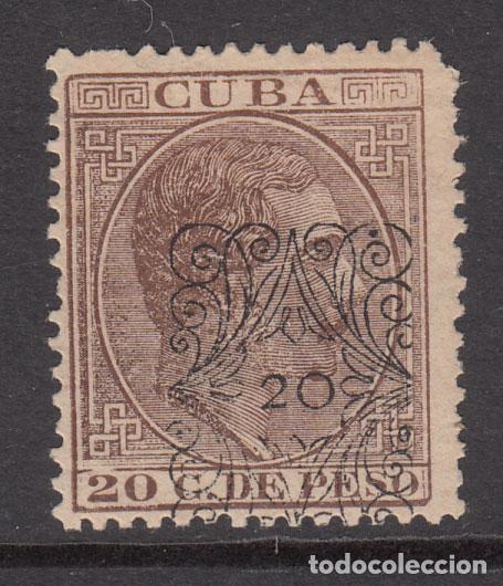 Francobolli: Cuba Sueltos 1883 Edifil 79 * Mh punta roma