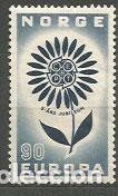 Francobolli: Noruega - Correo 1964 Yvert 477 ** Mnh Europa