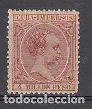 Timbres: Cuba Sueltos 1890 Edifil 110 ** Mnh