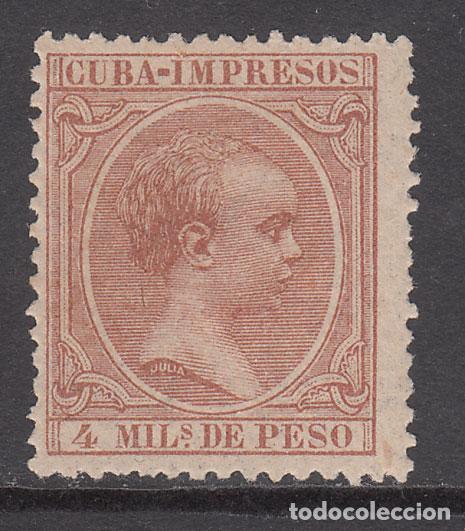 Timbres: Cuba Sueltos 1890 Edifil 110 * Mh