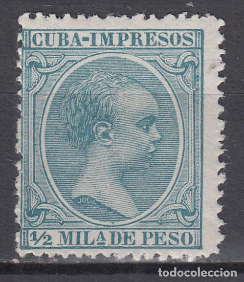 Timbres: Cuba Sueltos 1896 Edifil 140 * Mh