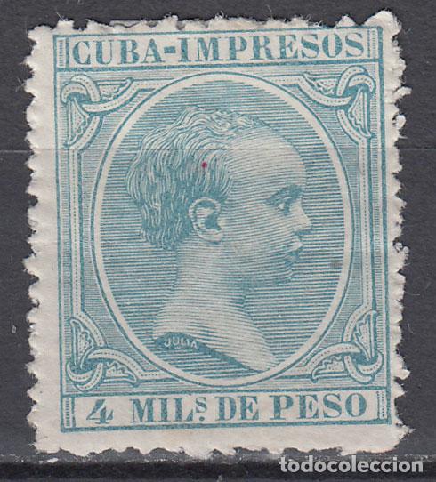 Timbres: Cuba Sueltos 1896 Edifil 144 * Mh