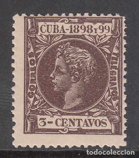 Timbres: Cuba Sueltos 1898 Edifil 161 * Mh