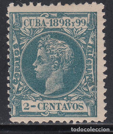 Francobolli: Cuba Sueltos 1898 Edifil 160 * Mh