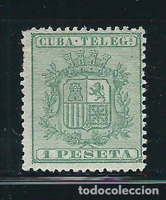 Francobolli: Cuba Sueltos Telegrafos Edifil 32 * Mh