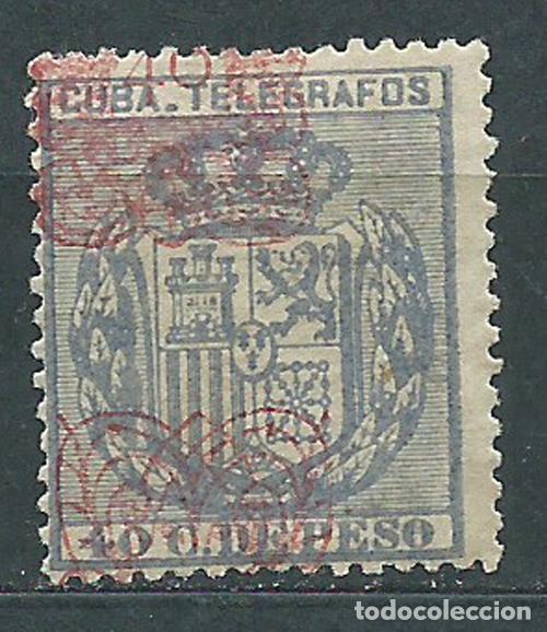 Francobolli: Cuba Sueltos Telegrafos Edifil 61 * Mh