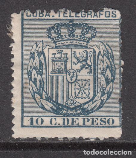 Francobolli: Cuba Sueltos Telegrafos Edifil 82 * Mh