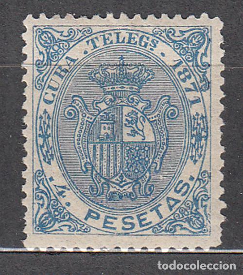 Francobolli: Cuba Sueltos Telegrafos Edifil 19 * Mh Bonito