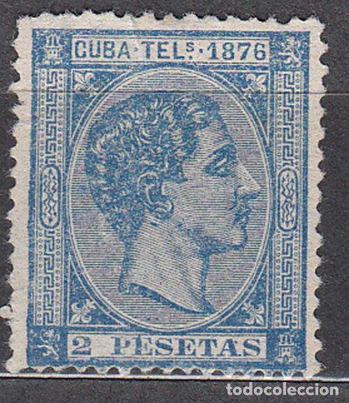 Francobolli: Cuba Sueltos Telegrafos Edifil 36 (*) Mng Bonito