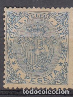 Francobolli: Cuba Sueltos Telegrafos Edifil 22 (*) Mng