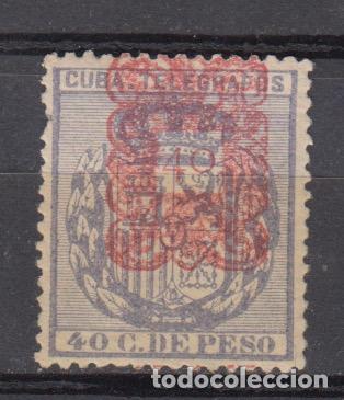 Francobolli: Cuba Sueltos Telegrafos Edifil 58 * Mh