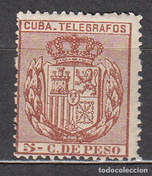 Francobolli: Cuba Sueltos Telegrafos Edifil 77 * Mh