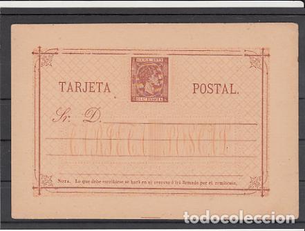 Francobolli: Cuba Enteros Postales 1879 Edifil 2 (*) Mng