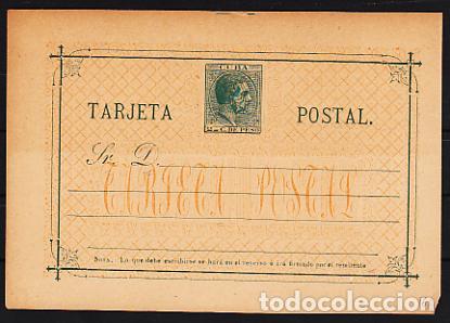 Stamps: Cuba Enteros Postales 1882 Edifil 16A (*) Mng