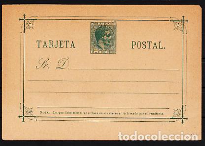 Stamps: Cuba Enteros Postales 1888 Edifil 22 (*) Mng