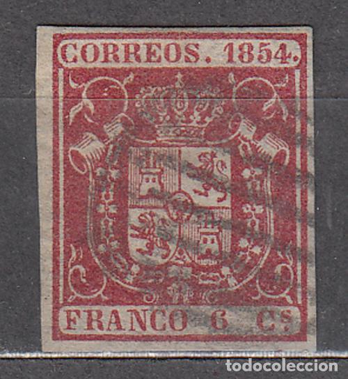 Stamps: Espa&ntilde;a Cl&aacute;sicos 1854 Edifil 24 Usado
