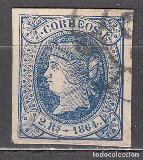 Briefmarken: Espa&ntilde;a Cl&aacute;sicos 1864 Edifil 68 usado