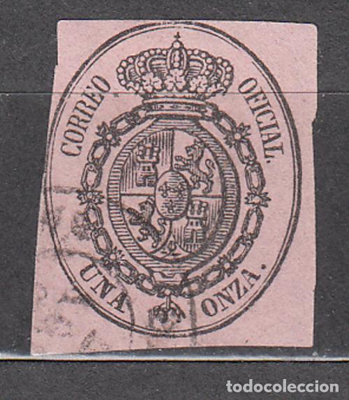 Briefmarken: Espa&ntilde;a Cl&aacute;sicos 1855 Edifil 36 Usado