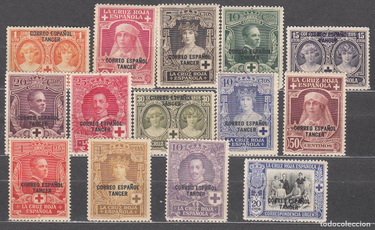 Briefmarken: Tanger Correo 1926 Edifil 23/36 ** Mnh