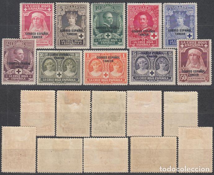 Briefmarken: Tanger Sueltos 1926 Edifil 23/32 * Mh