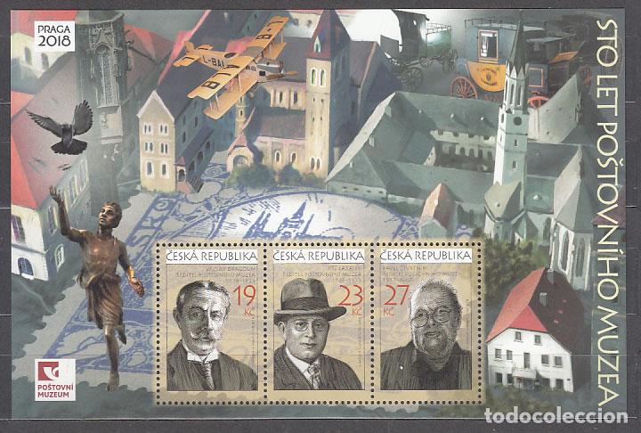 Briefmarken: Chequia - Hojas Yvert 69 ** Mnh Personalidades
