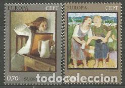 Sellos: Finlandia - Correo 1975 Yvert 728/9 ** Mnh Pintura