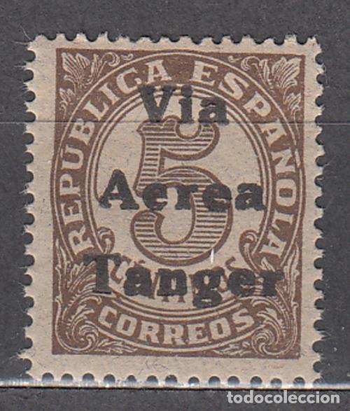 Sellos: Tanger Sueltos 1938 Edifil 128 ** Mnh