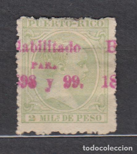 Sellos: Puerto Rico Sueltos 1898 Edifil 152 * Mh