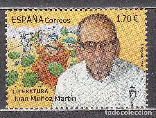 Stamps: Espa&ntilde;a II Centenario Correo 2024 Edifil 5726 ** Mnh Juan Mu&ntilde;oz Martin