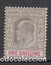 Stamps: Bahamas - Correo 1902 Yvert 32 * Mh Eduarado VII