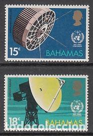 Stamps: Bahamas - Correo 1973 Yvert 334/5 ** Mnh Meteorolog&iacute;a