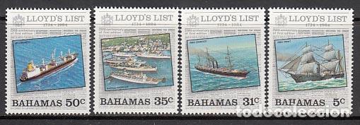 Stamps: Bahamas - Correo 1984 Yvert 555/58 ** Mnh Barcos