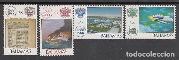 Stamps: Bahamas - Correo 1988 Yvert 673/76 ** Mnh Seguros LLoyd