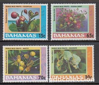 Stamps: Bahamas - Correo 2001 Yvert 1059/62 ** Mnh Frutos