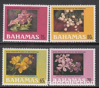 Stamps: Bahamas - Correo 2003 Yvert 1139/42 ** Mnh Flores medicionales