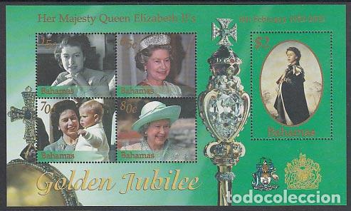 Stamps: Bahamas - Hojas Yvert 98 ** Mnh Isabel II