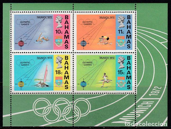 Stamps: Bahamas - Hojas Yvert 5 ** Mnh Deportes