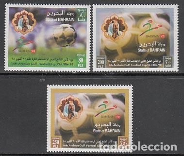 Stamps: Bahrain - Correo Yvert 638/40 ** Mnh Deportes f&uacute;tbol
