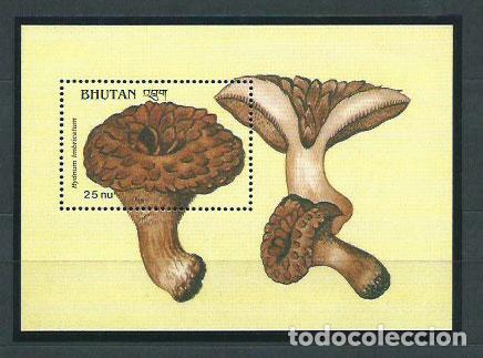 Stamps: Bhutan - Hojas Yvert 260 ** Mnh Setas