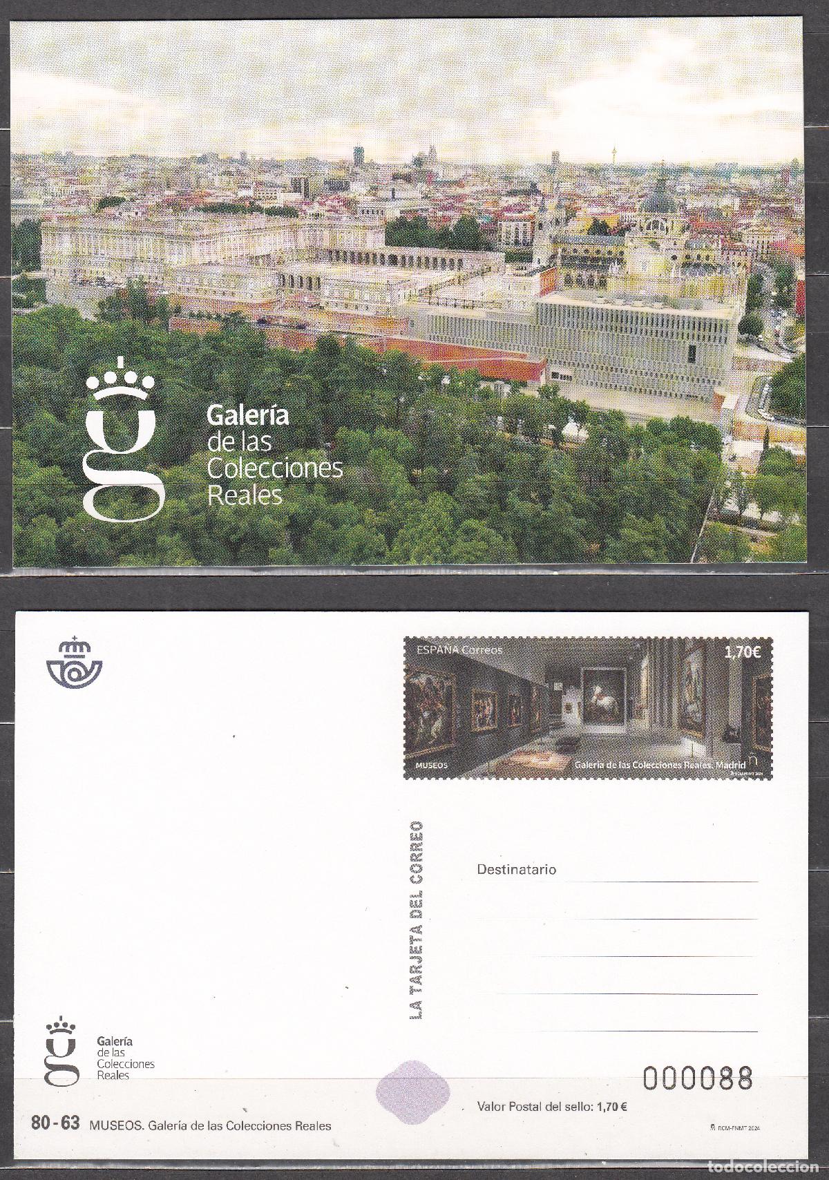 Stamps: Espa&ntilde;a II Centenario Tarjetas del Correo 2024 Edifil 184 ** Mnh Galeria Colecci