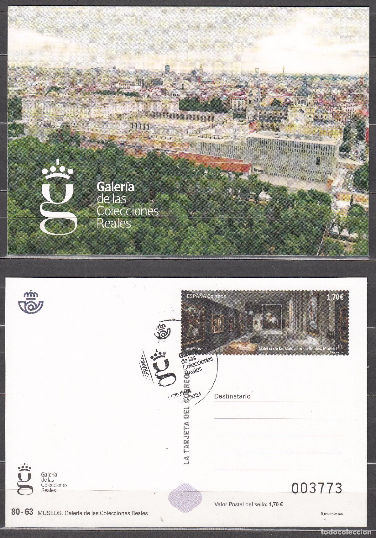 Stamps: Espa&ntilde;a II Centenario Tarjetas del Correo 2024 Edifil 184 usada Galeria Colecci