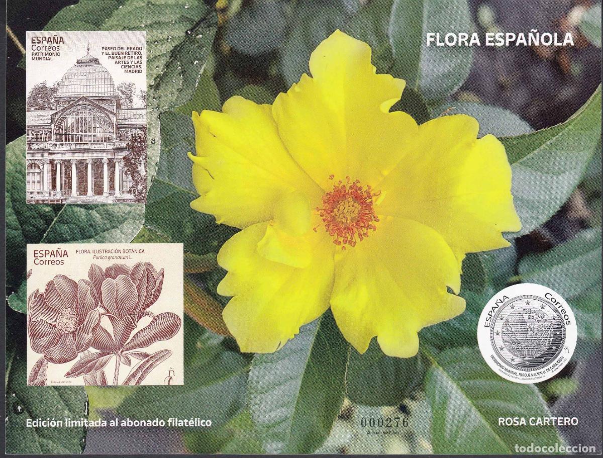 Stamps: Espa&ntilde;a II Centenario Prueba Especial Flora Espa&ntilde;ola ** Mnh