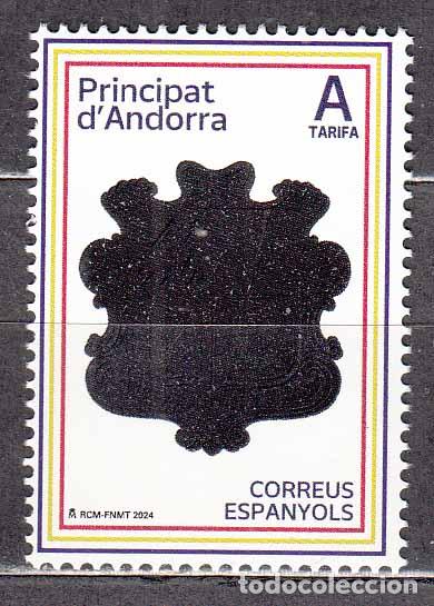Stamps: Andorra Espa&ntilde;ola Correo 2024 Edifil 552 Bandera ** Mnh