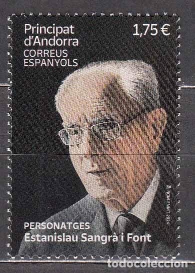 Stamps: Andorra Espa&ntilde;ola Correo 2024 Ediifl 556 ** Mnh Estanislau Sangra y Font